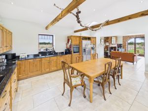 Annex dining kitchen through to lounge- click for photo gallery